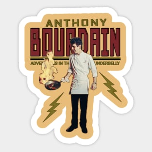 Anthony Bourdain Freestyle Sticker